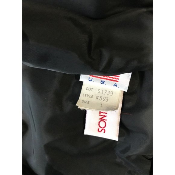 Gerry Black Pink Blue Women’s  Large L Coat Retro Jacket Cyclone Retro Vintage - Picture 7 of 12